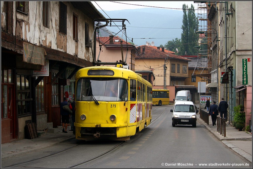 Сараево, Tatra K2YU № 275