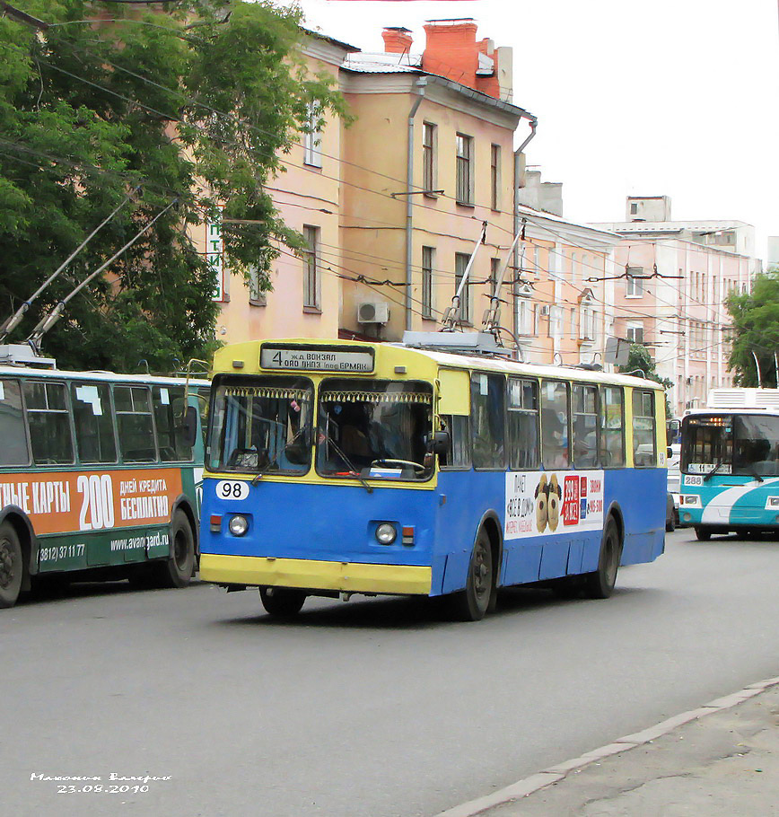 Омск, ЗиУ-682В-012 [В0А] № 98