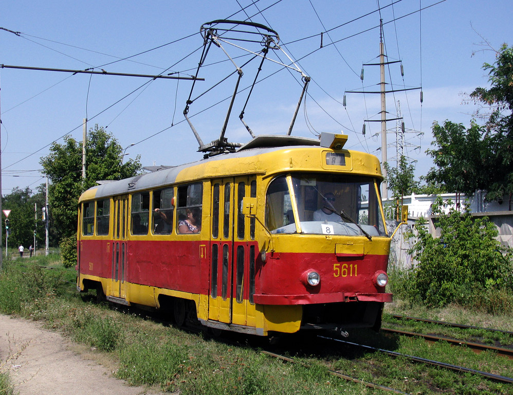 Киев, Tatra T3SU № 5611