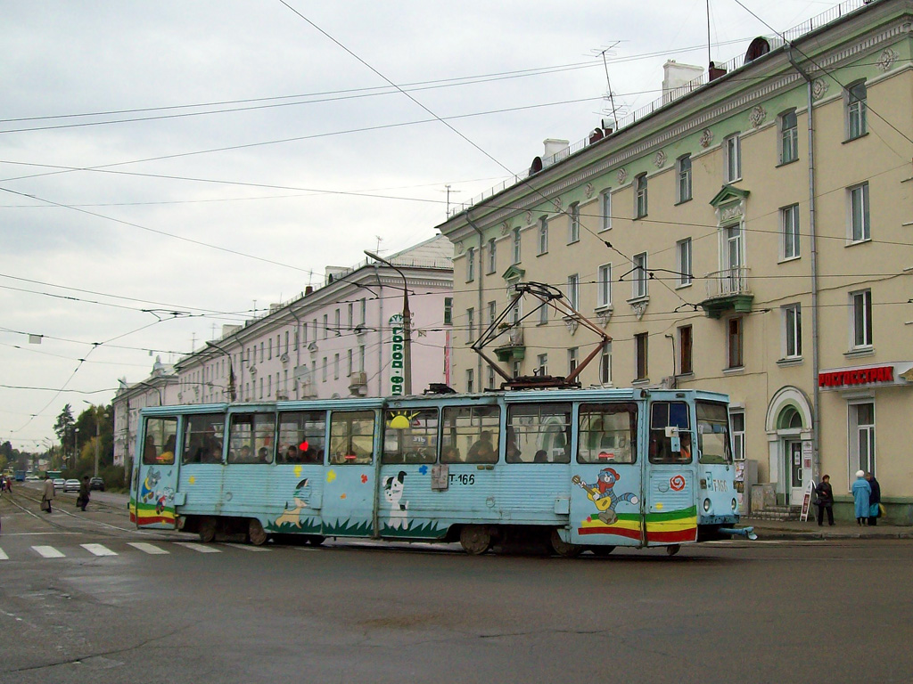Ангарск, 71-605А № 166 Ангарск, 71-605А № 166