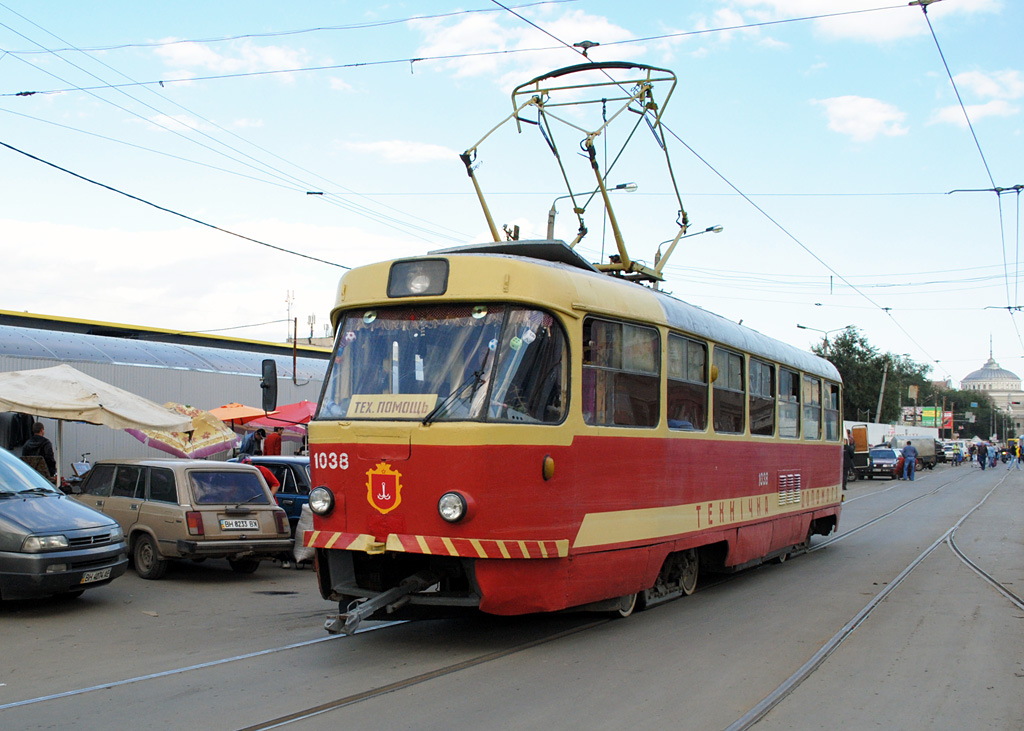 Odesa, Tatra T3SU (2-door) č. 1038