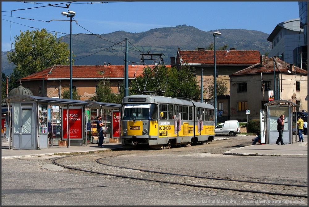 Сараево, Tatra K2YU № 201