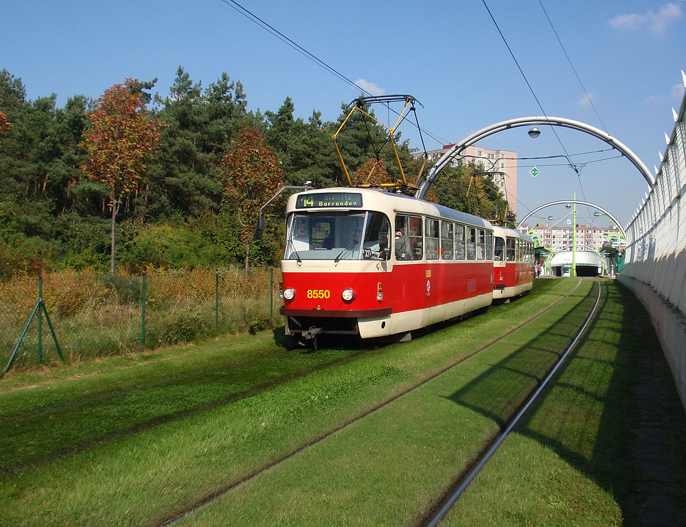 Прага, Tatra T3R.P № 8550