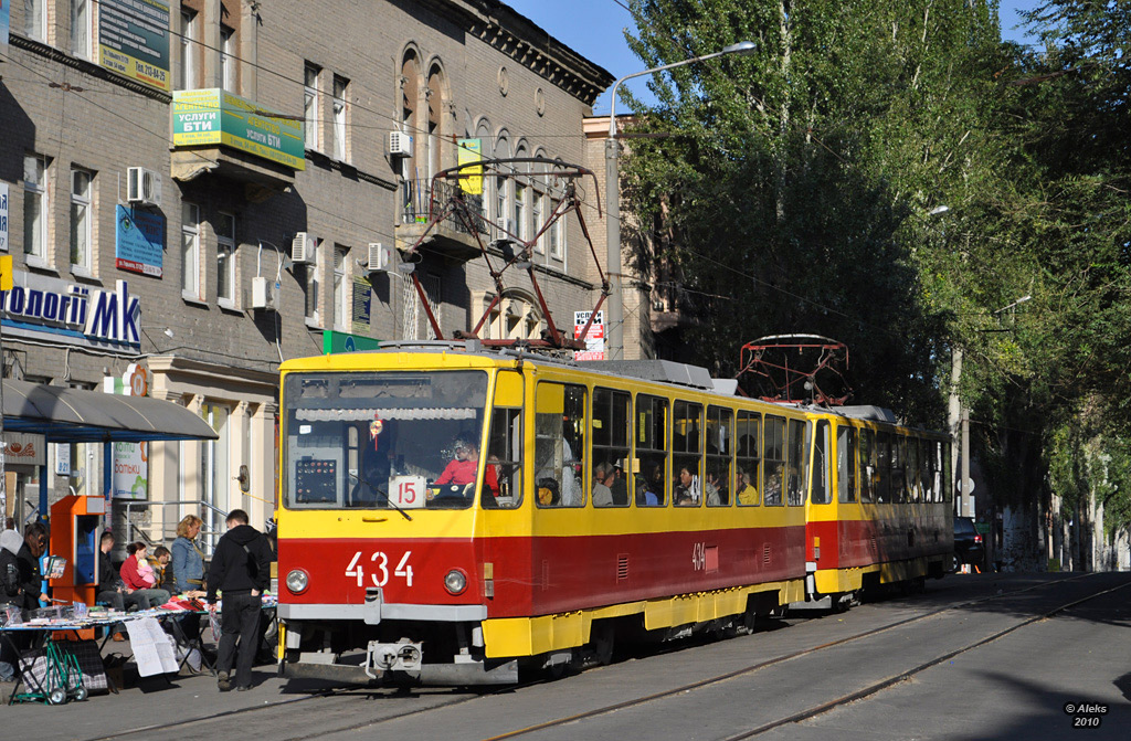 Запорожье, Tatra T6B5SU № 434
