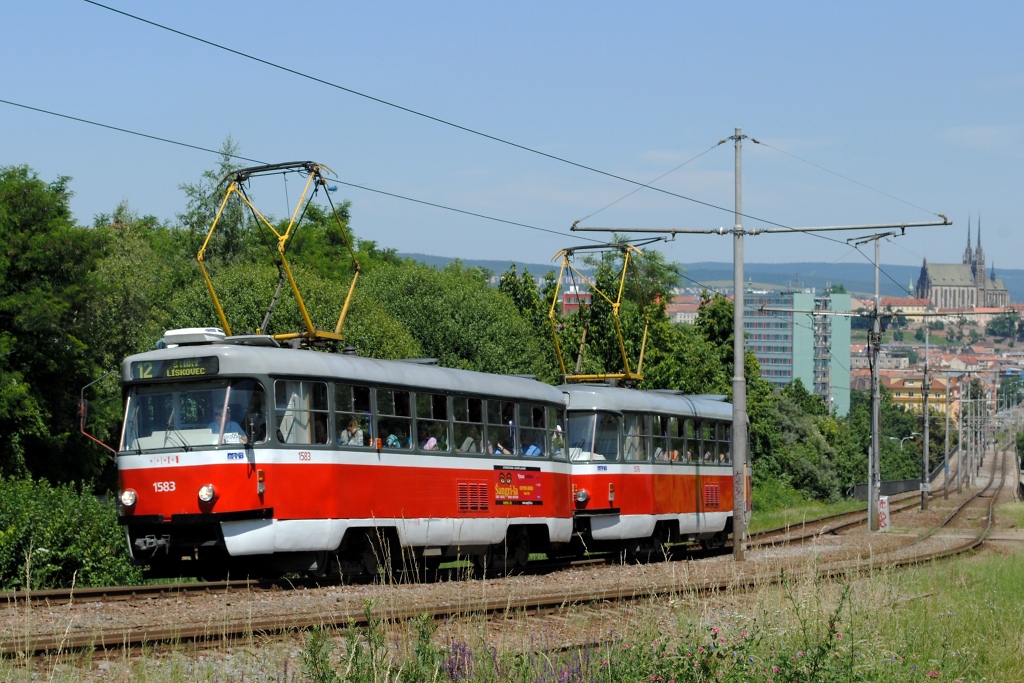 Брно, Tatra T3P № 1583