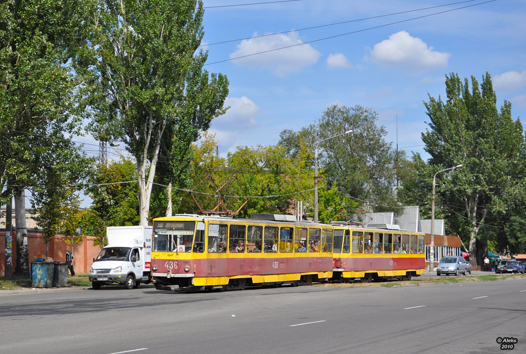 Запорожье, Tatra T6B5SU № 436