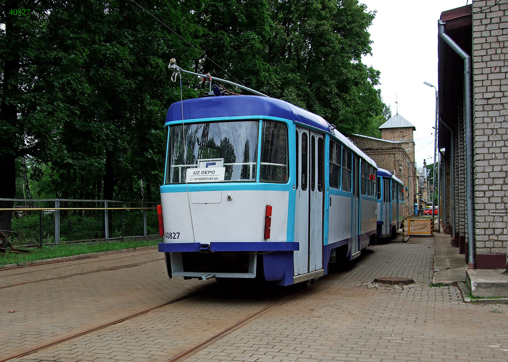 Рига, Tatra T3A № 40827