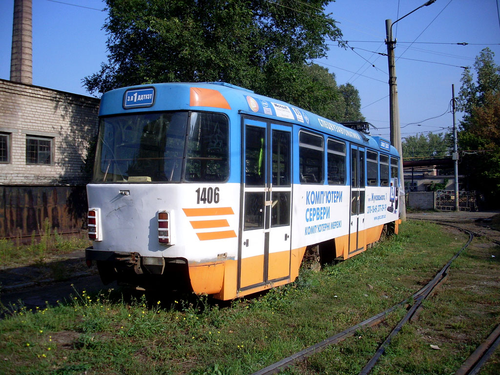 Днепр, Tatra T3DC2 № 1406