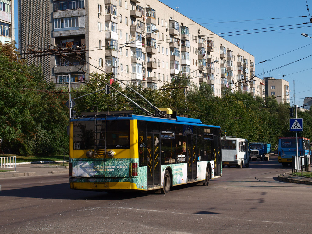 Львів, ЛАЗ E183D1 № 102 Львів, ЛАЗ E183D1 № 102