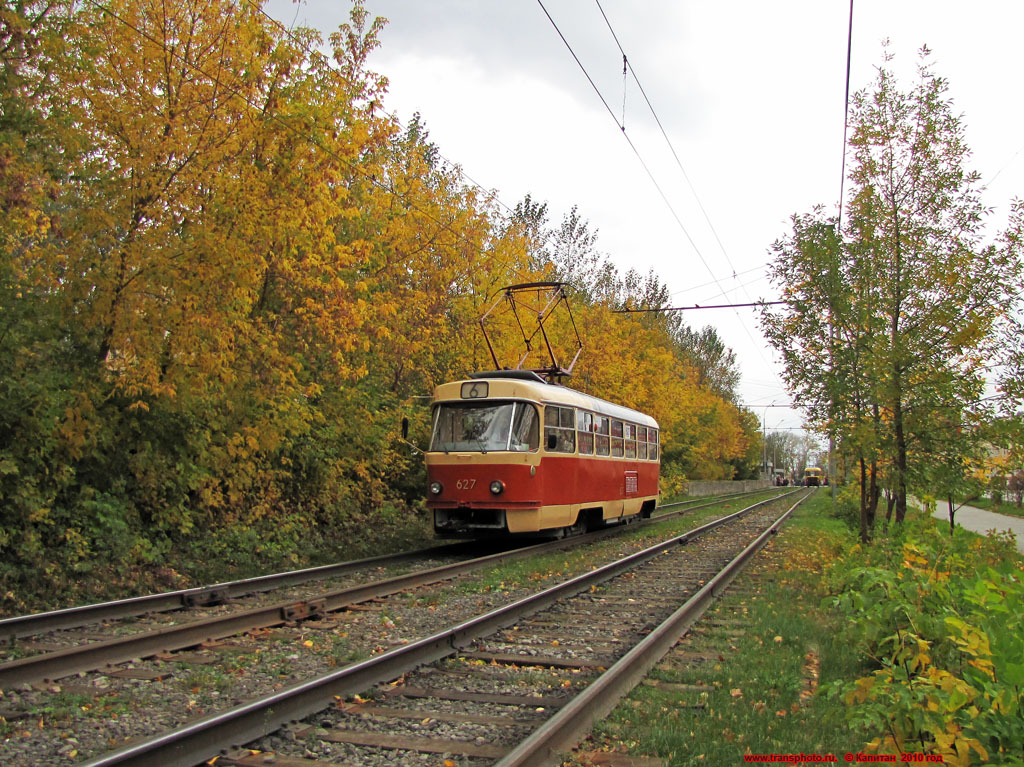 Екатеринбург, Tatra T3SU (двухдверная) № 627