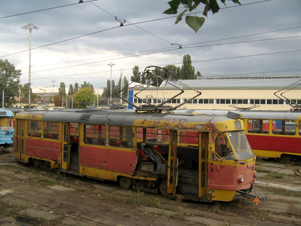 Киев, Tatra T3SU № 5722
