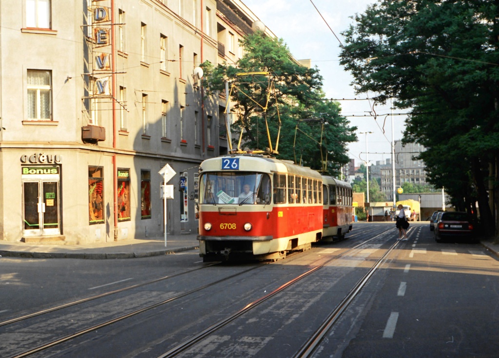 Prague, Tatra T3 # 6708
