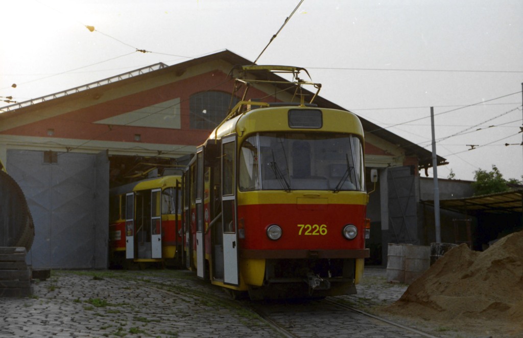 Prague, Tatra T3SUCS № 7226; Prague — Tram depots