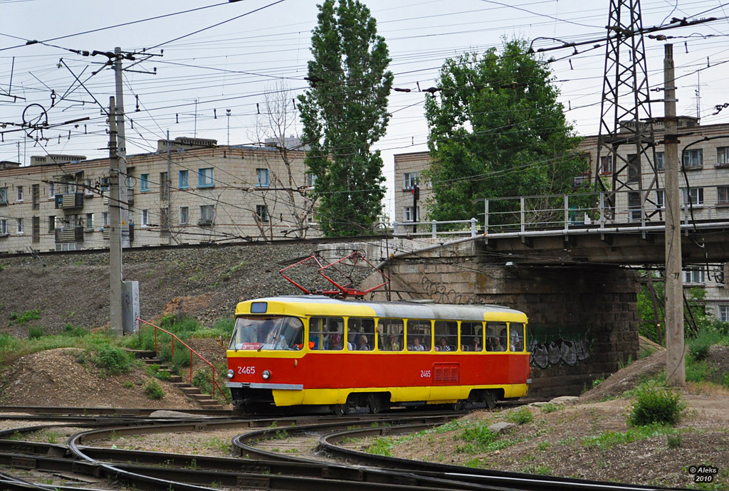 Волгоград, Tatra T3SU (двухдверная) № 2465