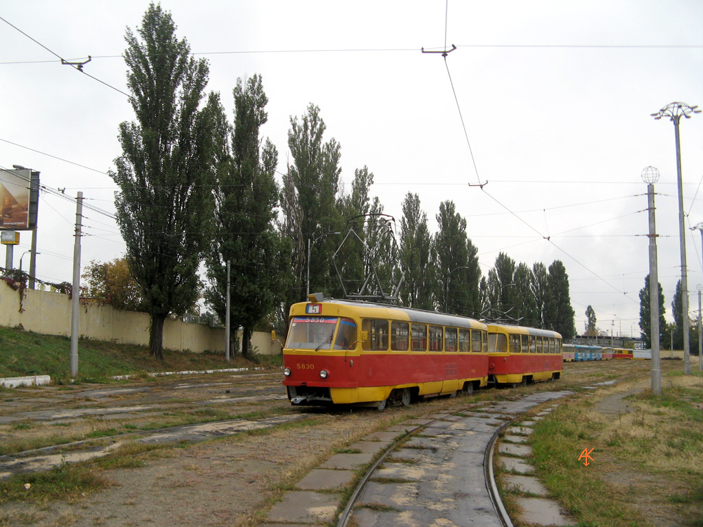 Киев, Tatra T3SU № 5830