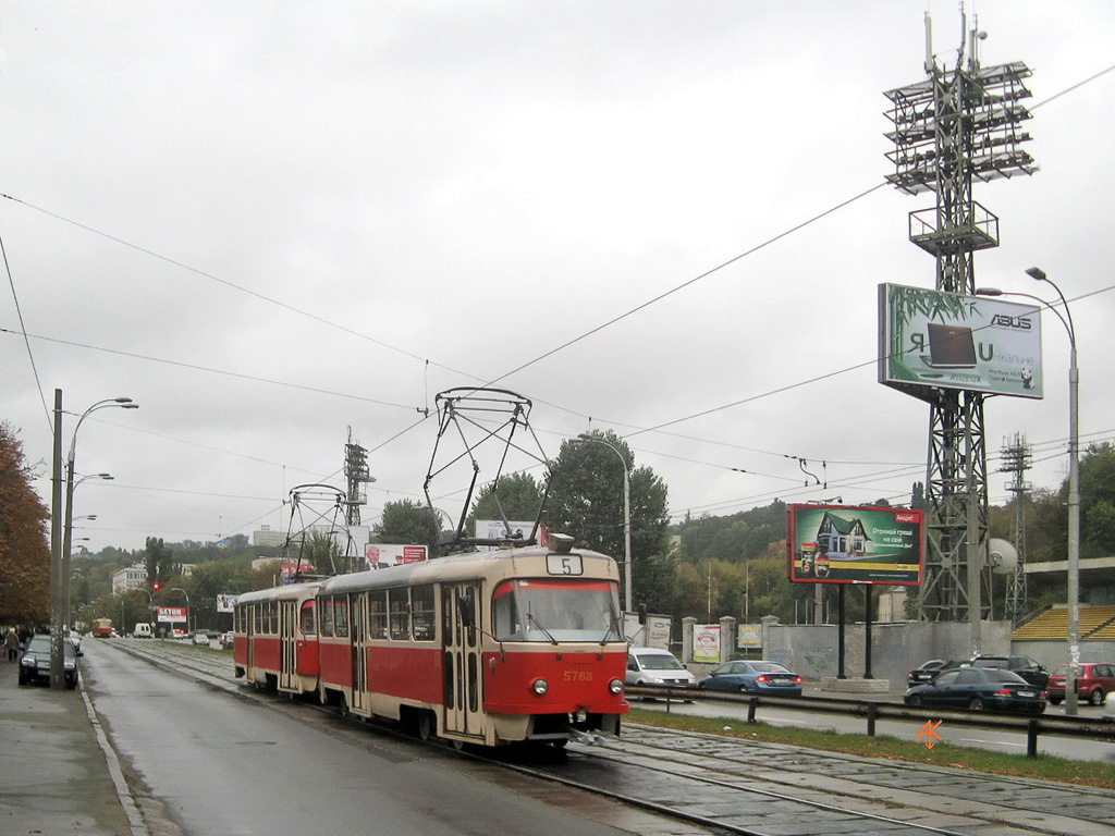 Киев, Tatra T3SU № 5768
