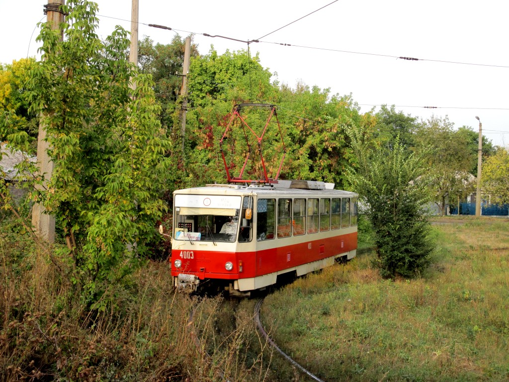 Донецк, Татра-Юг Т6Б5 № 4003