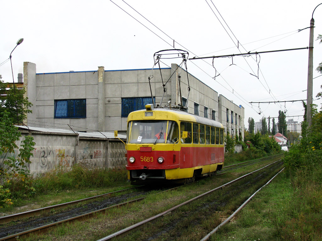 Киев, Tatra T3SU № 5683