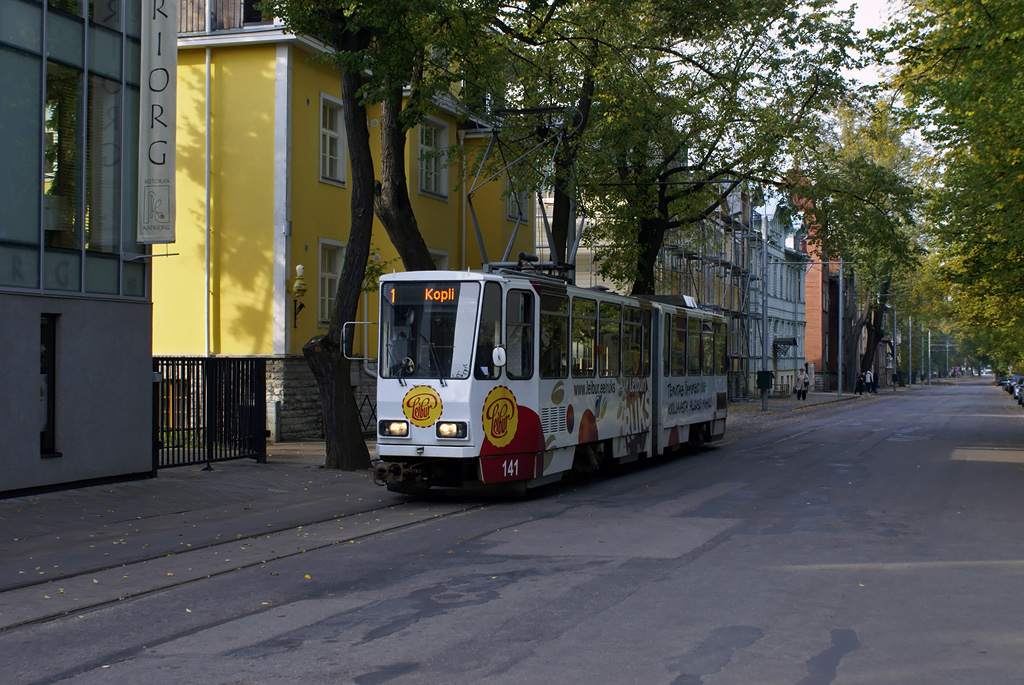 Таллин, Tatra KT4D № 141