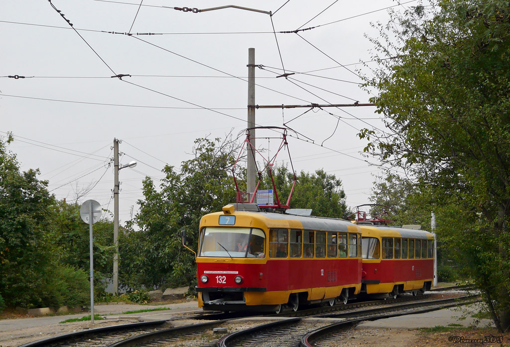 Краснодар, Tatra T3SU № 132