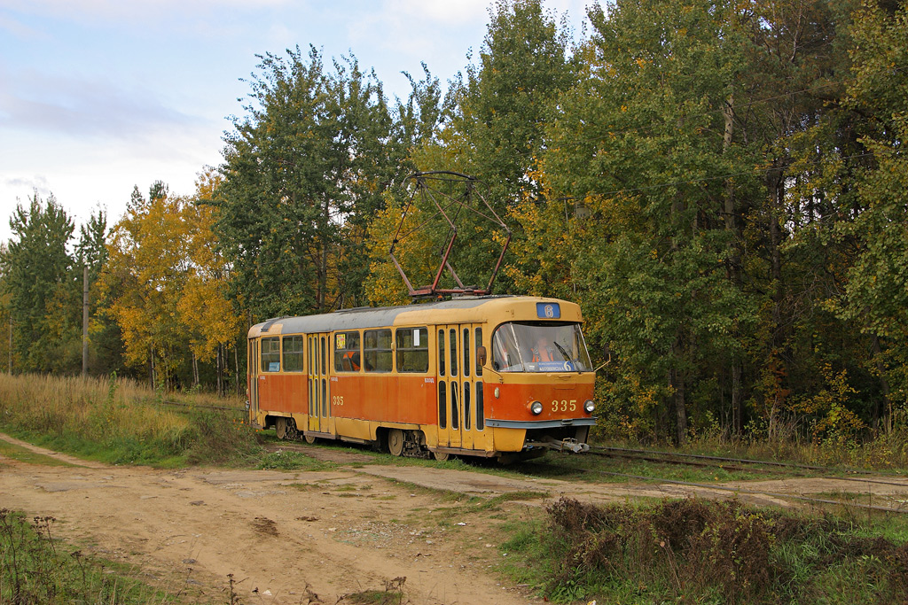 Тверь, Tatra T3SU № 335; Тверь — Трамвайные линии: Заволжский район (линия до дер. Старая Константиновка)