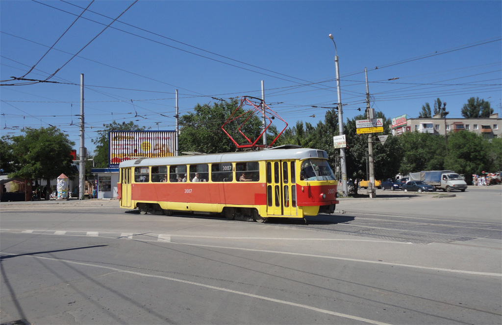 Volgograd, Tatra T3SU (2-door) # 3007