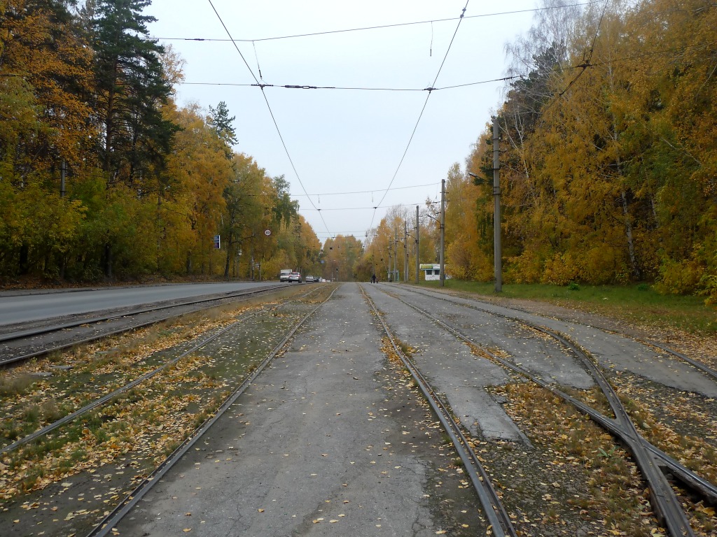Nowosibirsk — Tram road