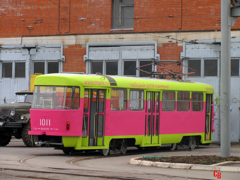 Ижевск, Tatra T3SU мод. Ижевск № 1011