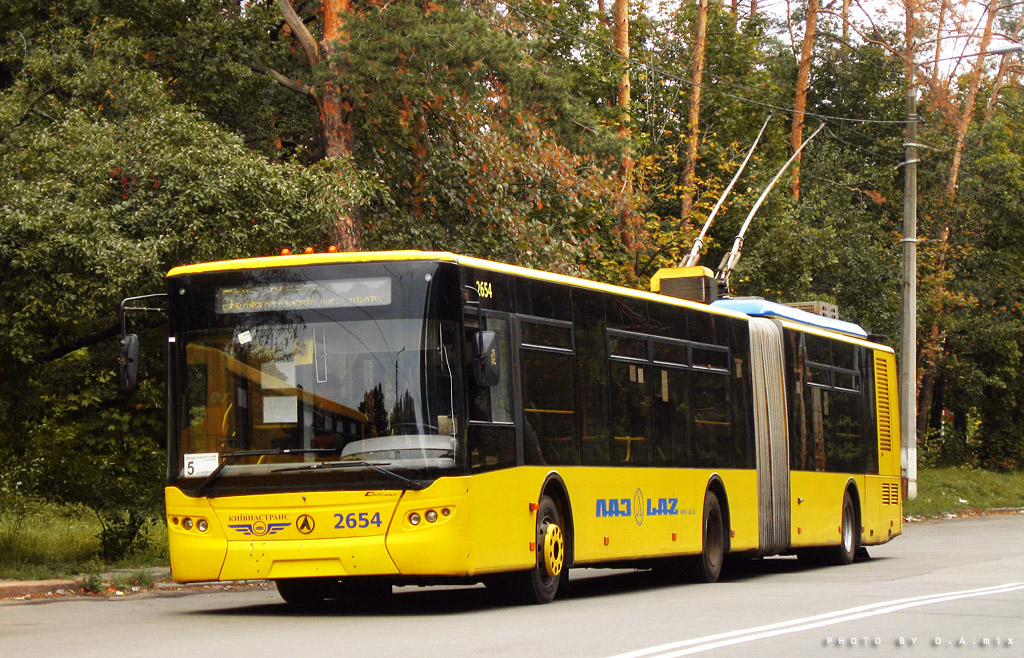 Киев, ЛАЗ E301D1 № 2654