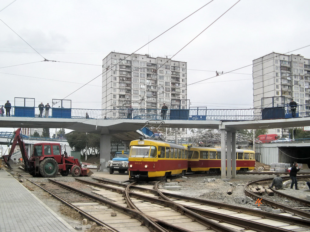 Киев, Tatra T3SU № 6024; Киев — Трамвайные линии: Скоростной трамвай
