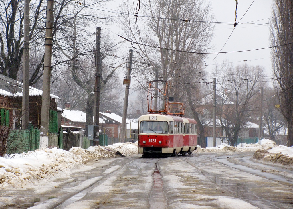 Харьков, Tatra T3SU № 3023 Харьков, Tatra T3SU № 3023