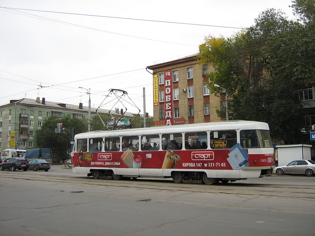 Samara, Tatra T3SU (2-door) № 1100