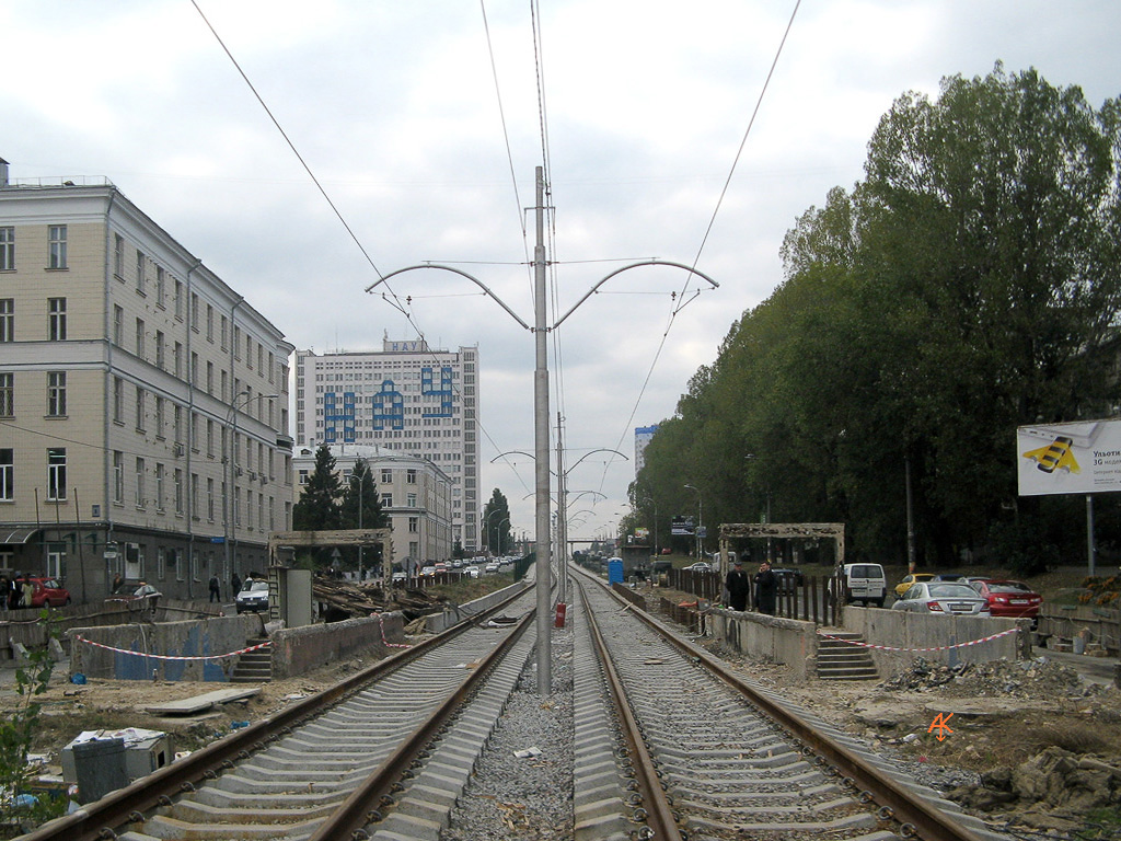 Kyjiw — Tramway lines: Rapid line