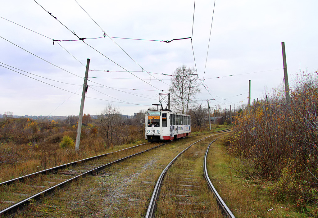 Прокопьевск, 71-608К № 352; Прокопьевск — Закрытая линия на Хлебозавод
