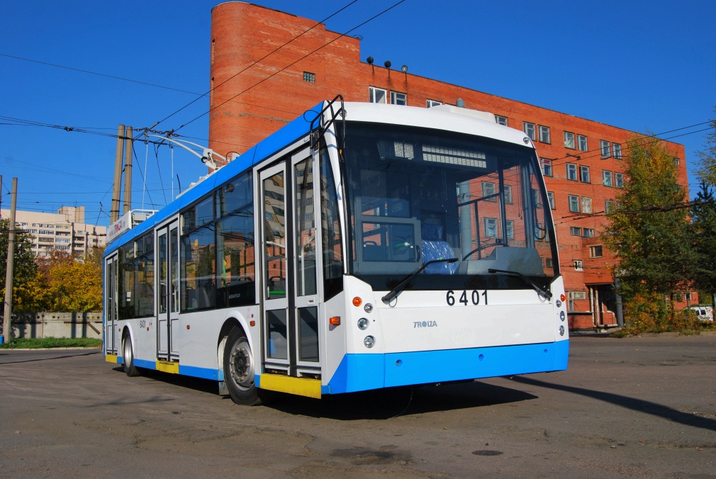 Санкт-Петербург, Тролза-5265.00 «Мегаполис» № 6401 Санкт-Петербург, Тролза-5265.00 «Мегаполис» № 6401