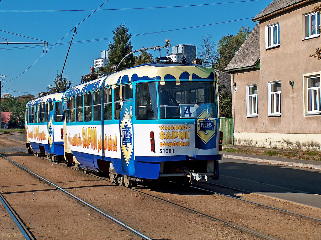 Рига, Tatra T3A № 51081