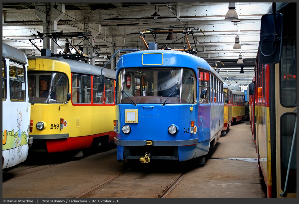 Most - Litvínov, Tatra T3M.3 Nr. 242
