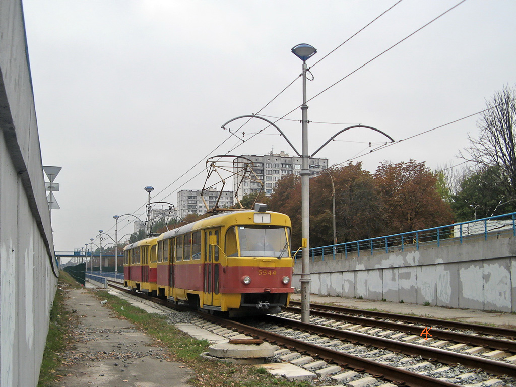Киев, Tatra T3SU № 5544