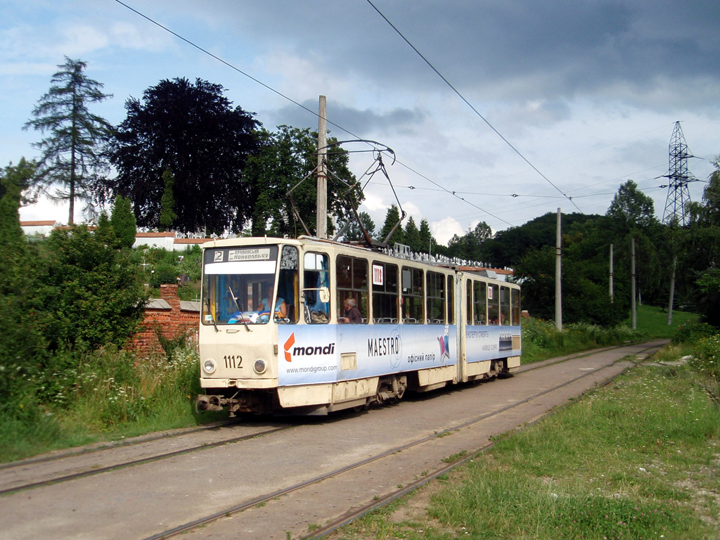 Львов, Tatra KT4SU № 1112