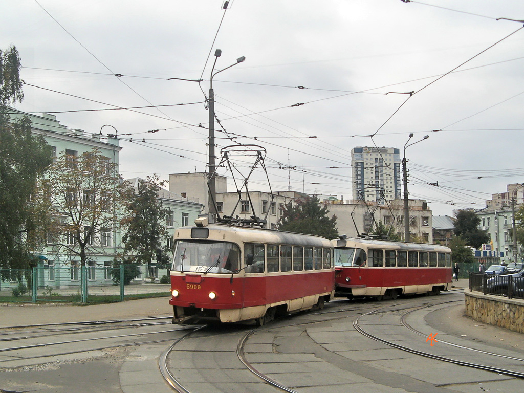 Киев, Tatra T3SU № 5909