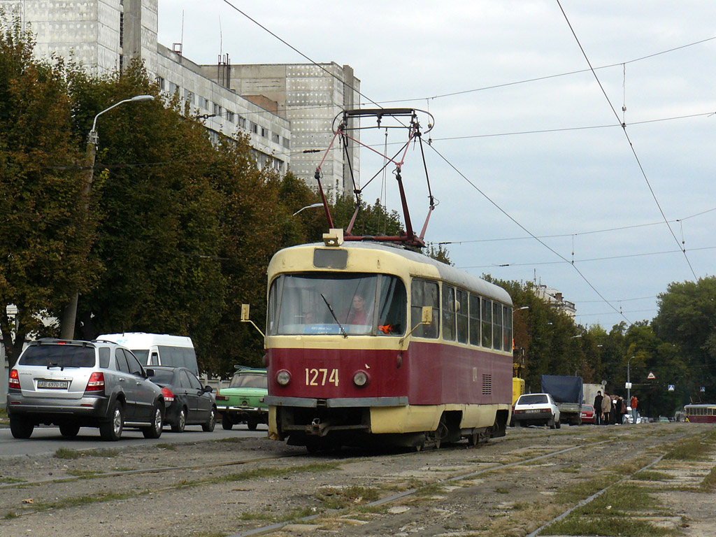 Днепр, Tatra T3SU № 1274