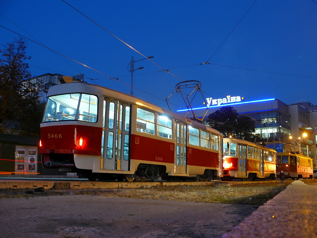 Киев, Tatra T3SU № 5466