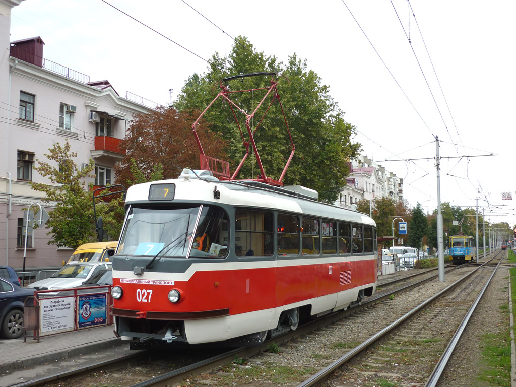 Краснодар, Tatra T3SU КВР ТРЗ № 027