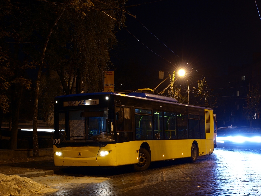 Lviv, LAZ E183D1 # 106