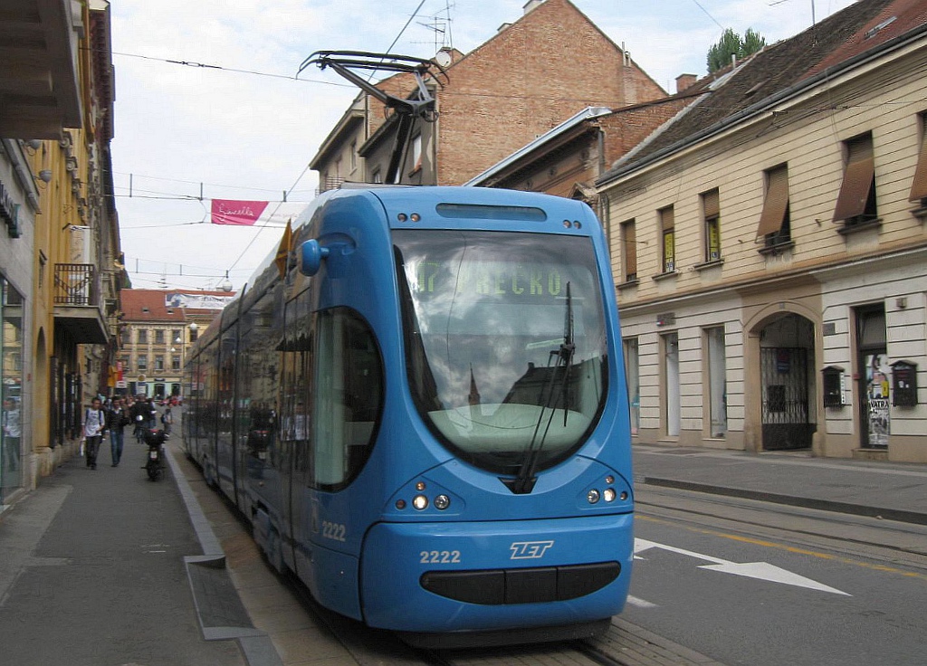 Загреб, Končar TMK 2200 № 2222