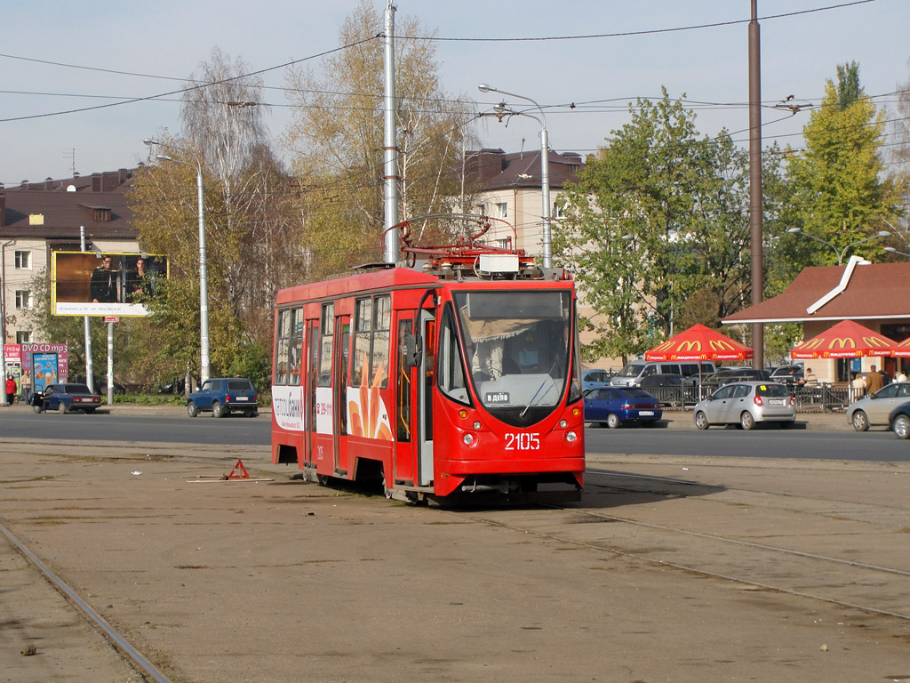 Казань, 71-134АЭ (ЛМ-99АЭ) № 2105