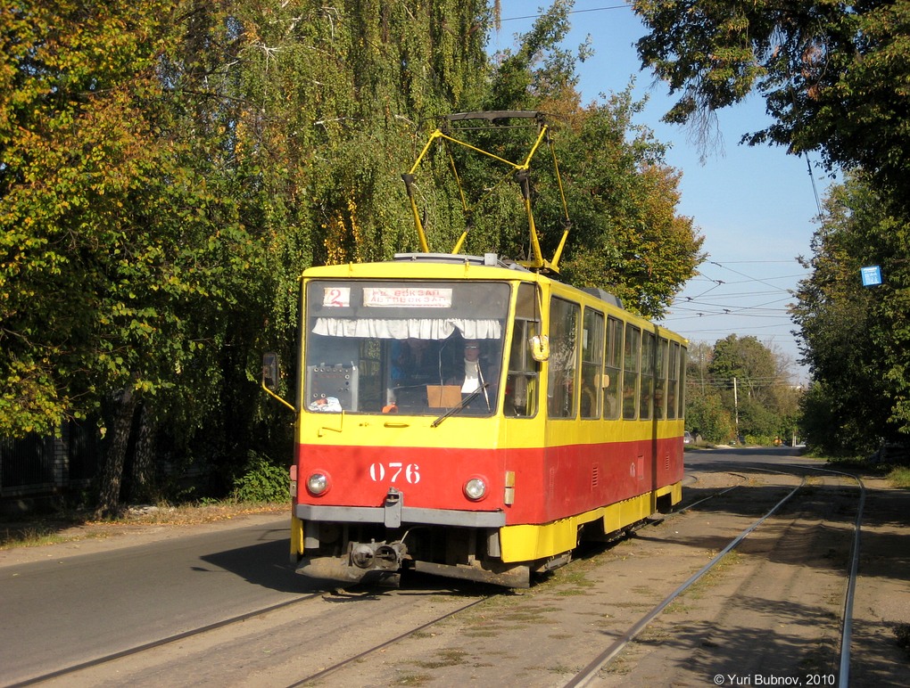 Курск, Tatra T6B5SU № 076