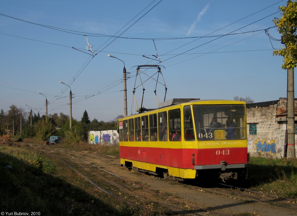 Курск, Tatra T6B5SU № 043