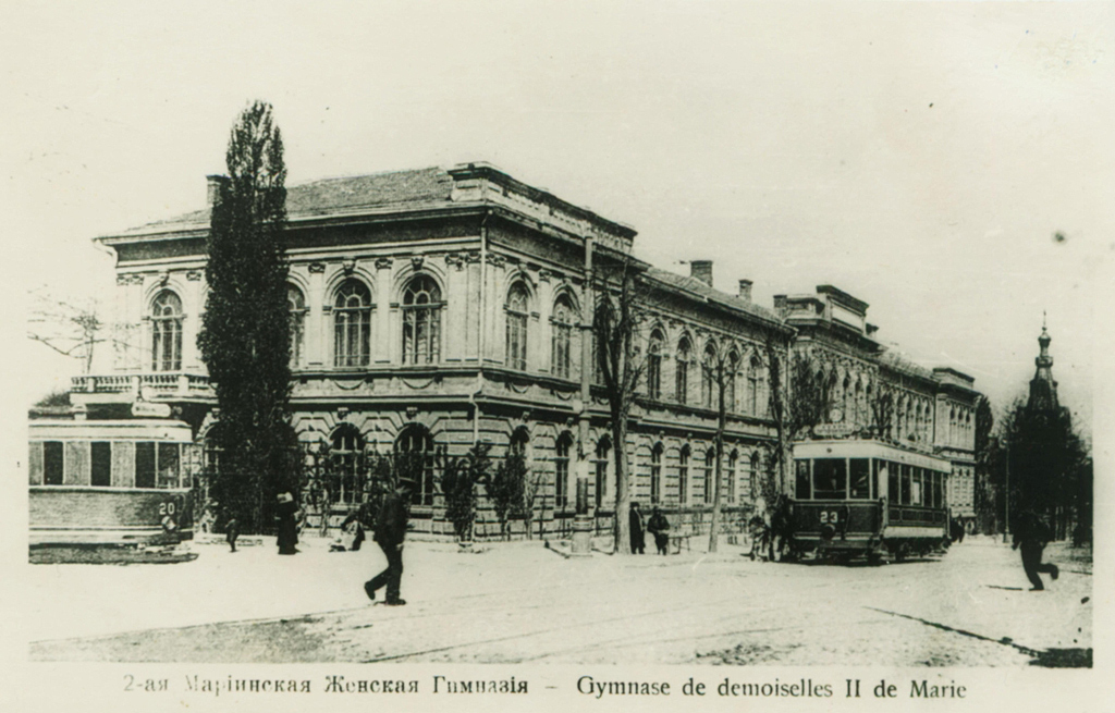 Одесса, Двухосный моторный Godarville тип B № 20; Одесса, Двухосный моторный Godarville тип B № 23; Одесса — Исторические фотографии: трамвай