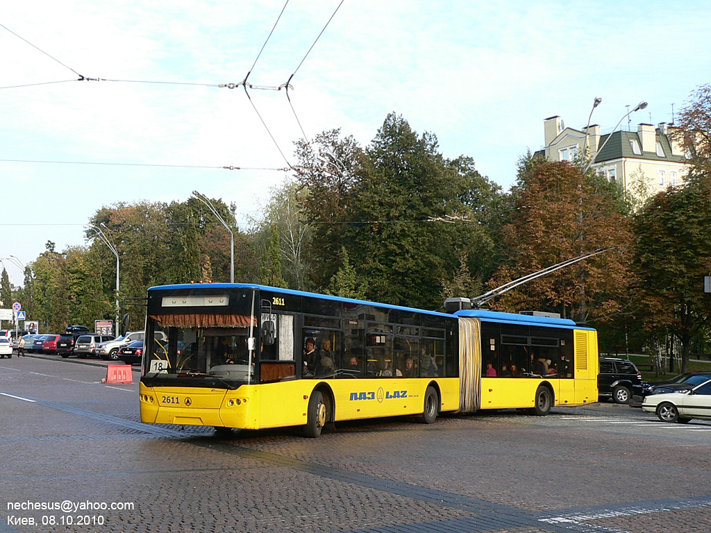 Киев, ЛАЗ E301D1 № 2611